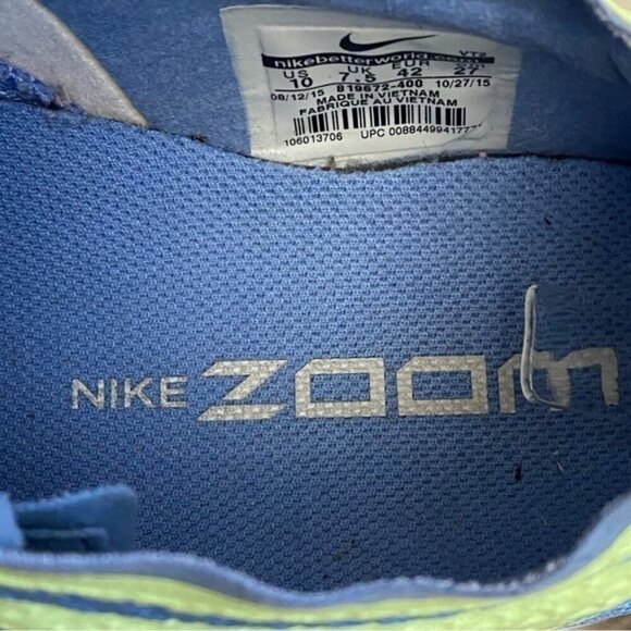 Nike Air Zoom Fit 2 in Blue Mesh Size 10 - Picture 6 of 7